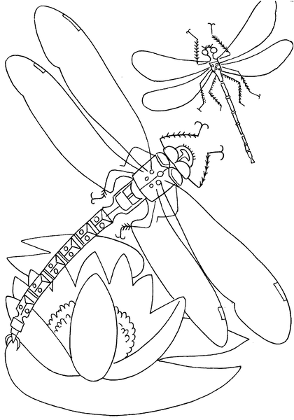 coloriage poissons